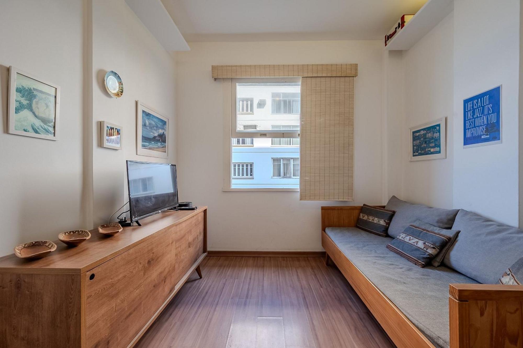 Vista Para A Praia De Copacabana, Quarto E Sala Rio de Janeiro Exterior foto