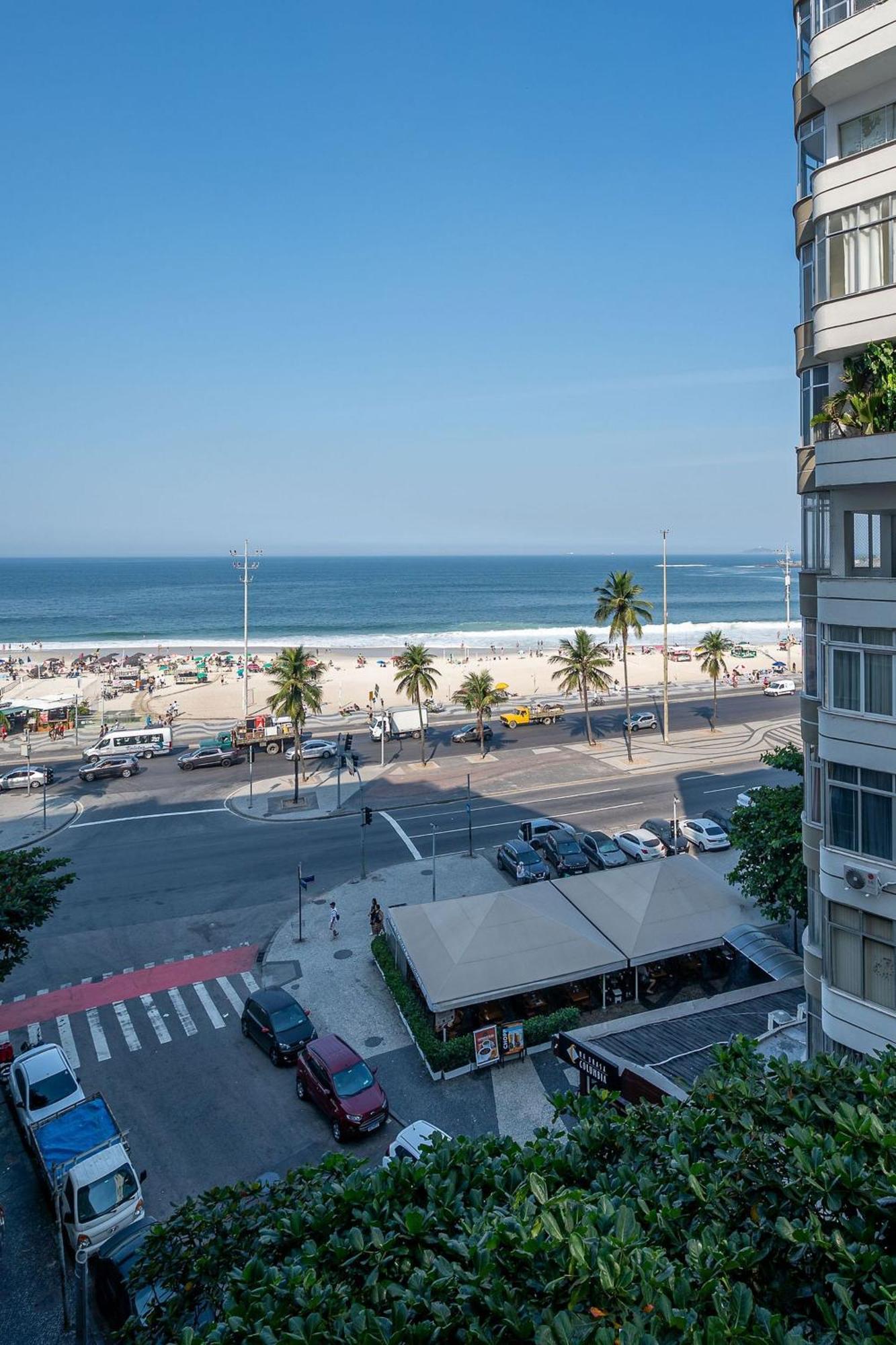 Vista Para A Praia De Copacabana, Quarto E Sala Rio de Janeiro Exterior foto